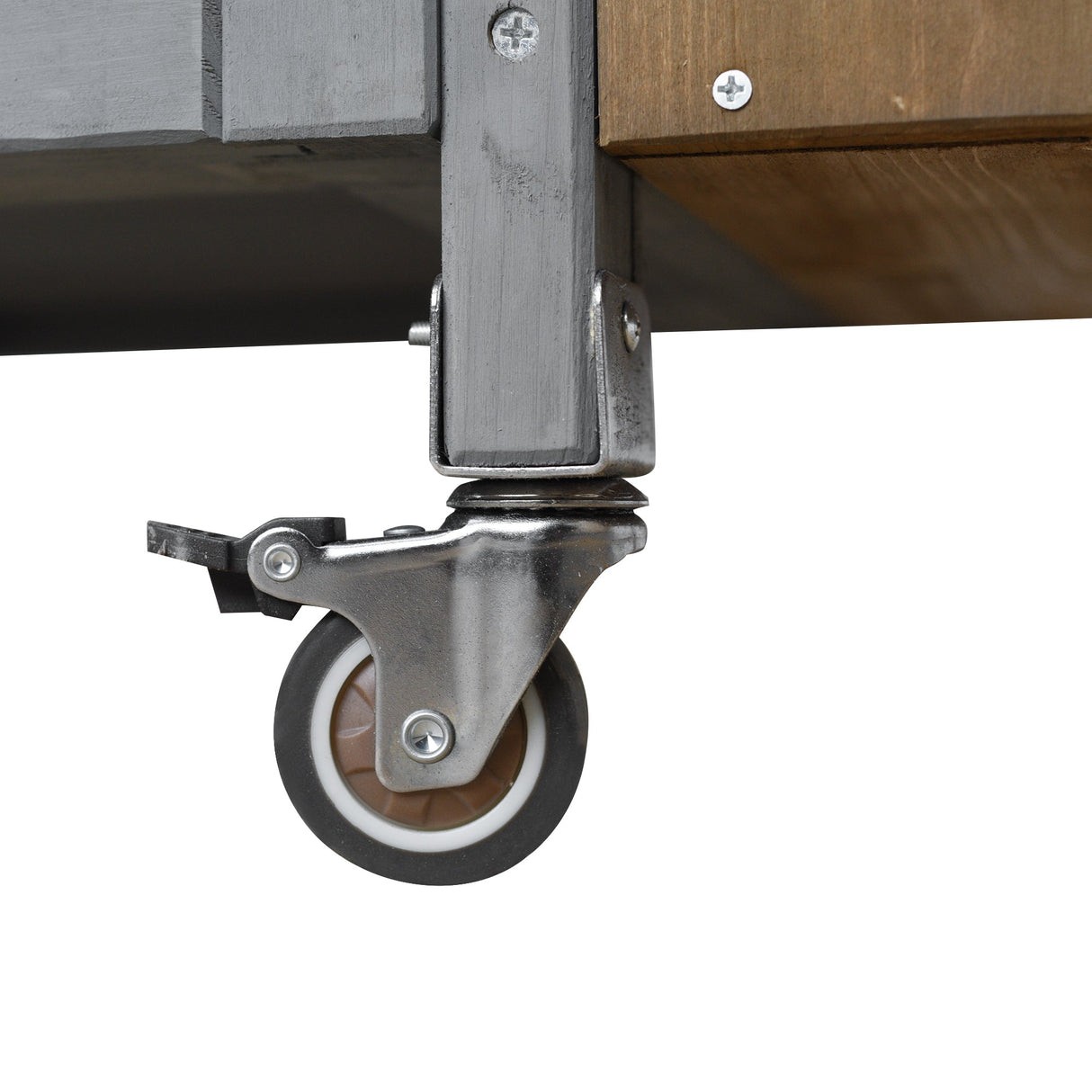 Foldable Outdoor Kitchen Island Patio Mobile Kitchen Cart