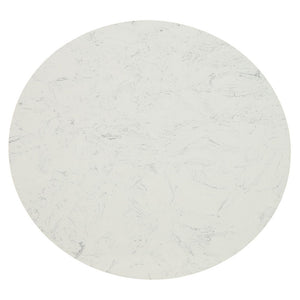 Jaramillo - Counter Height Table - Natural Marble Top & Black