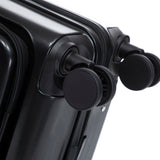 14'/20' 2-Piece ABS Spinner Wheel Luggage Set with Combination Lock and Cosmetic Case