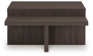 Zendex - Occasional Table Set (Set of 2) - Brown