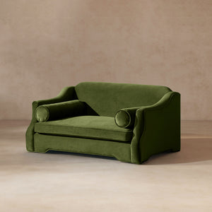 Paloma 35.5" Dog Sofa Bed - Medium in Olive