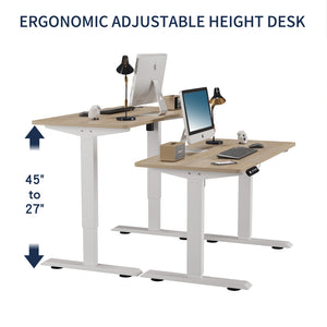 55"×24" Light Electric Standing Desk