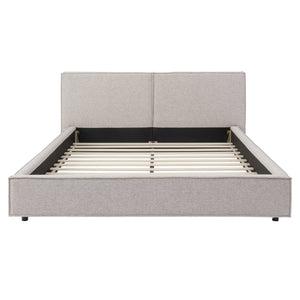 Modern Tufted Queen Size Upholstered Platform Bed Frame