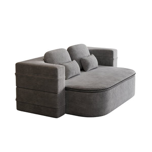 2 In 1 Foldable Sofa Bed With Multi Functional Blanket