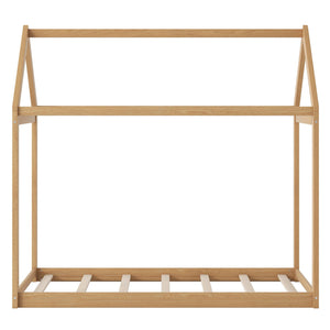 Wooden House Shaped Bed