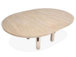 Sunset Cove - Extendable Round Dining Table - Sanibel Brown