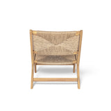 Acacia Wood Outdoor Armless Lounge Chair - Light Teak