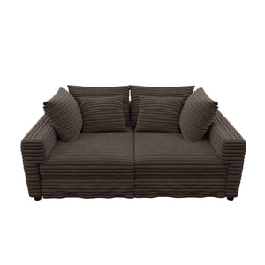 Modern Comfy Upholstered Sofa Cloud Couch & Deep Seat Couches