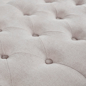 Elegant Design Tufted Top, Soft Close Storage Bench