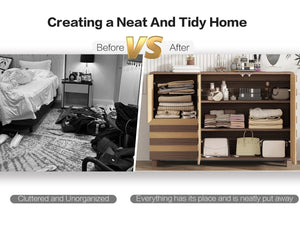 55-Inch Hand-Carved Buffet Sideboard Cabinet