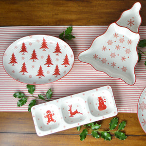 Winterfest Oval Platter