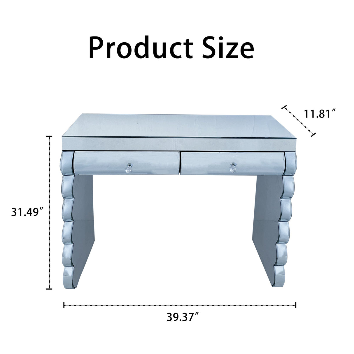 Mirror Console Table