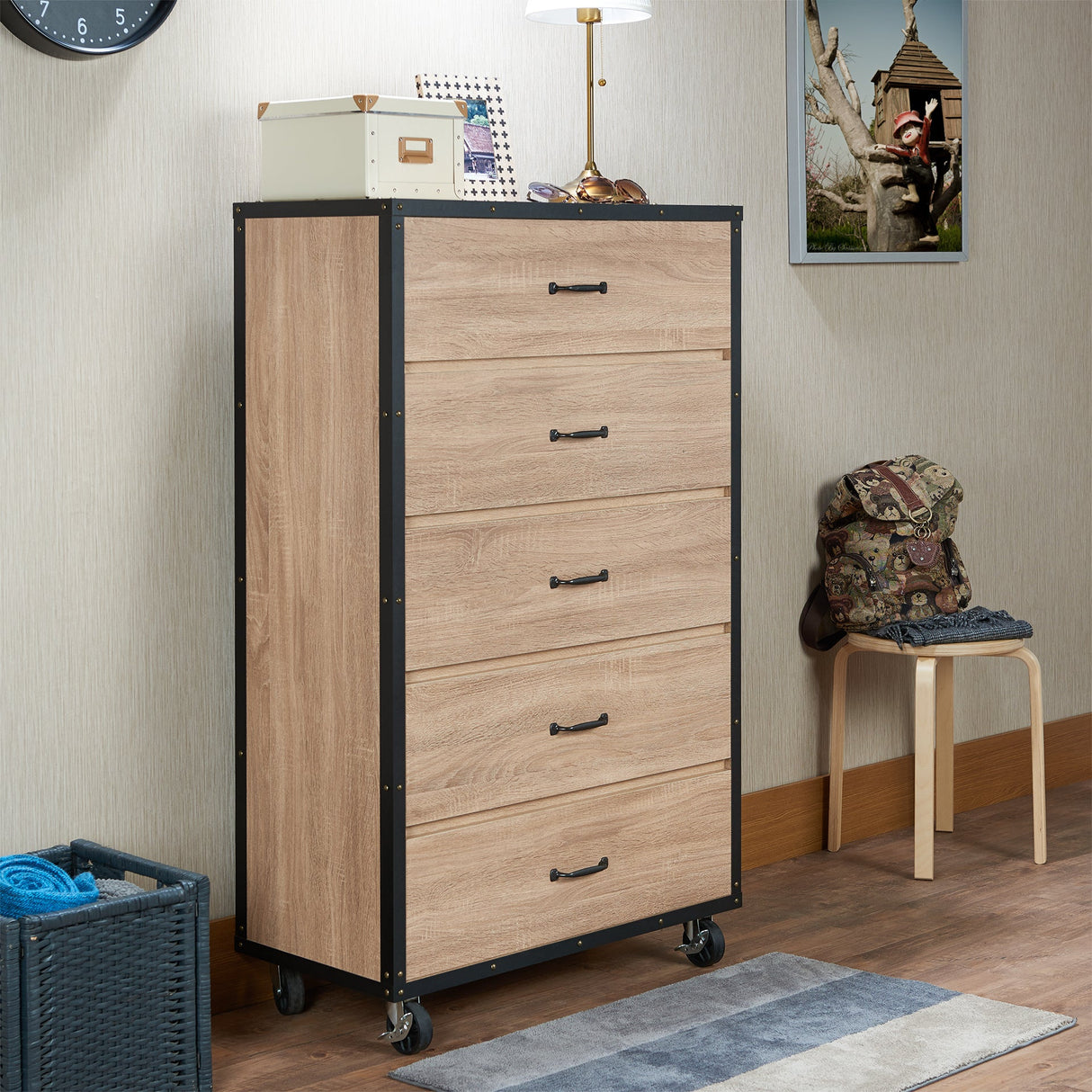 Bemis Weathered Light Chest