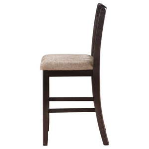 Lattice Back Counter Height Stools (Set of 2)