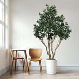 7.2FT Tall Artificial Silk Tree Large Faux Greenery Plant
