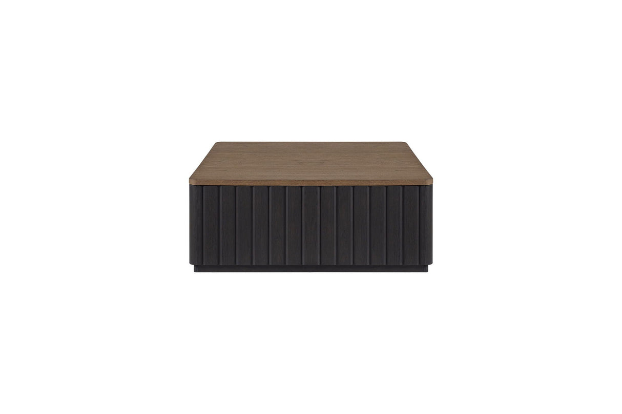Channel - Cocktail Table With Casters - Black
