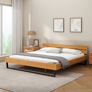Pine Wood Bed Frame - King Size
