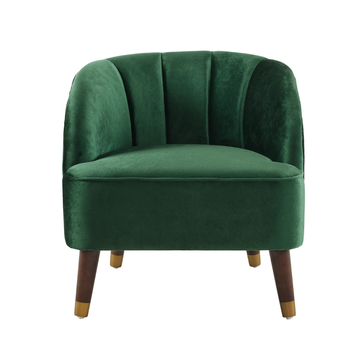 Upholstered Barrel Accent Chair