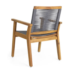Outdoor Rope Dining Chair (Set of 2)