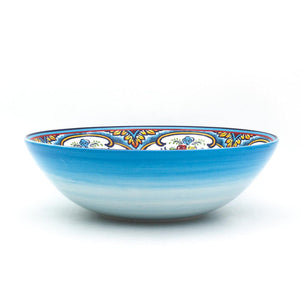 Zanzibar 13" Handcrafted Stoneware Serving Bowl