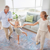 Naar area rugs 9x12 living room, washable rug, low-pile, non-slip, non-shedding, foldable, kid & pet friendly - area rugs for living room, bedroom, kitchen, dining room rug -  (yellow, 9' x 12')