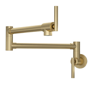 Modern Design Wall Mount Pot Filler Faucet Folding Stretchable