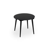 Modern Outdoor Chat Set: 2 Rattan Chairs with Side Table