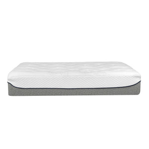 13" Ultra Plush Gel Memory Foam Mattress For Bed With Double Layered Jacquard Cover - Gray / White - King