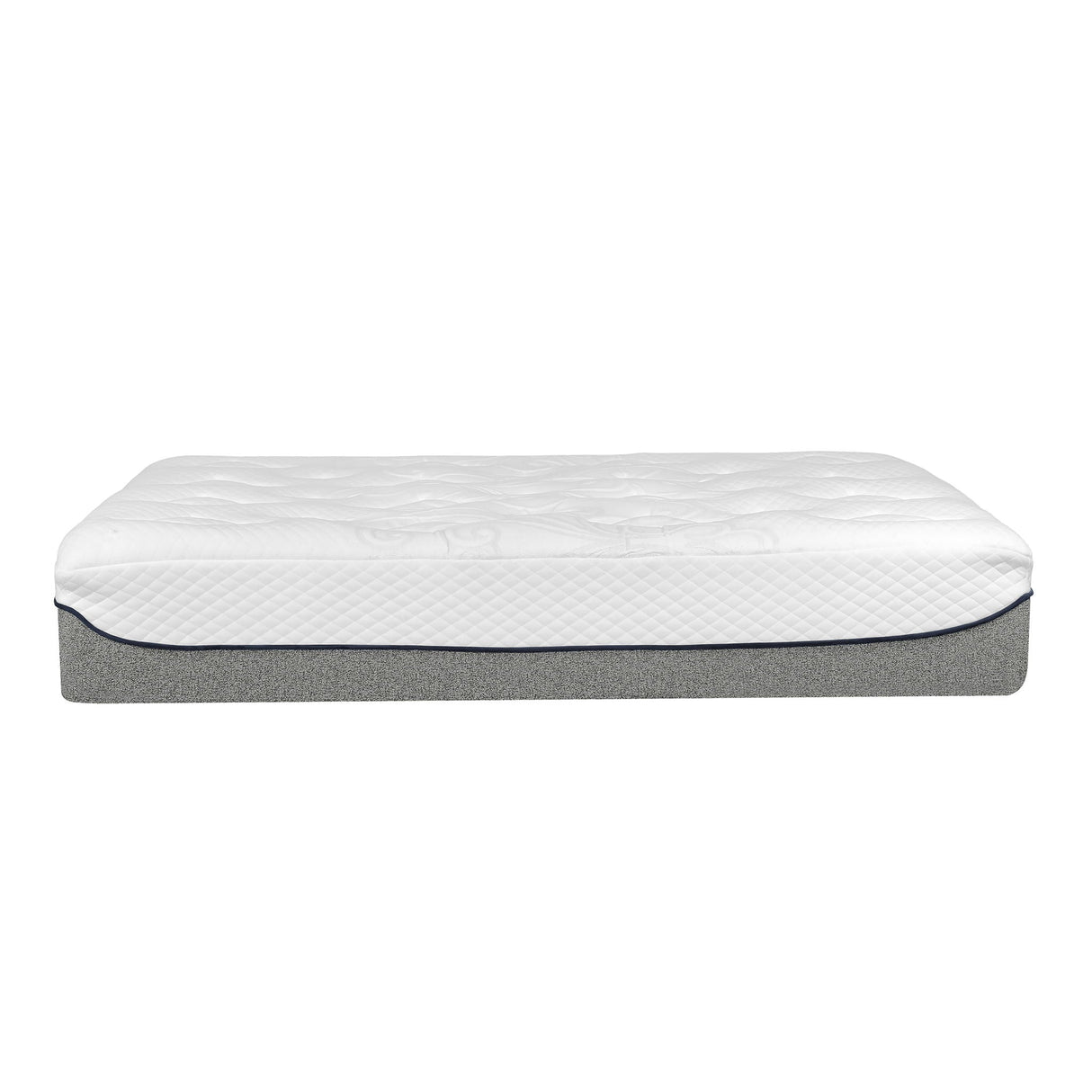 13" Ultra Plush Gel Memory Foam Mattress For Bed With Double Layered Jacquard Cover - Gray / White - King