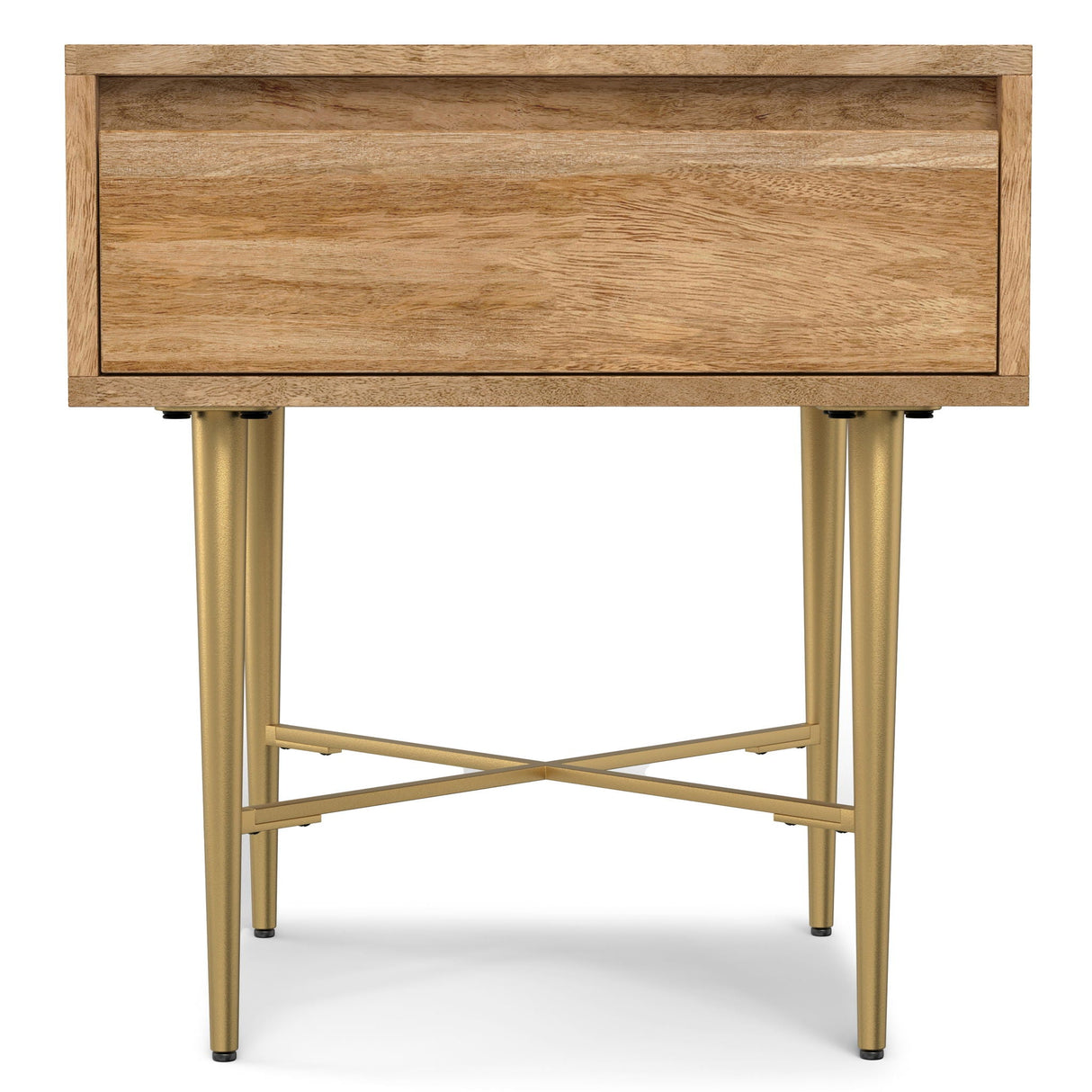 Fallon - End Table With Drawer - Natural