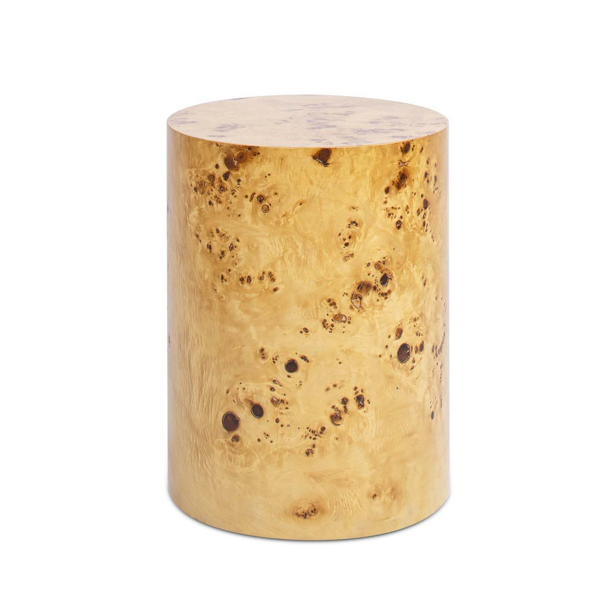 Nebula - Accent Oval Pillar Side Table