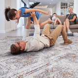 NAAR PAYAS Collection Geometric Non-Shedding and Stain Resistant Area Rug