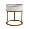 Modern Round Table With Drawers