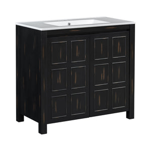 Bathroom Vanity Organizer With Sink, Combo Cabinet Set, Bathroom Storage Cabinet