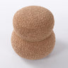 Snowman Stool With Cushion And Solid Wood Frame