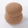 Snowman Stool With Cushion And Solid Wood Frame
