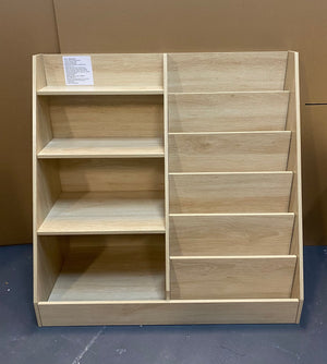 Kids Bookshelf and Toy Storage Organizer