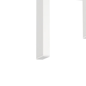 Modern Tempered Glass Tea Table, End Square Table For Living Room