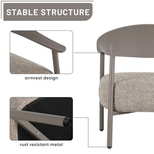 Furniture Set With Seat Cushions, Sturdy And Durable