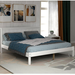 Platform Bed Frame With Headboard
