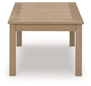 Hallow Creek - Rectangular Cocktail Table - Driftwood