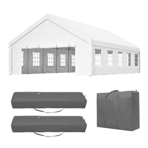 20x32 FT Party Tent with Removable Sidewalls & Storage Bags