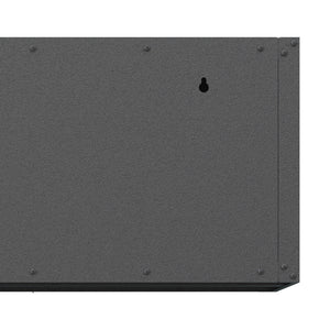 Heavy Duty Metal Wall Mounted Tool Storage Cabinet Steel Metal Garage Storage Cabinet - Black / Gray