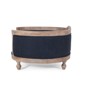 Upholstered Pet Bed, Fabric Dog Bed