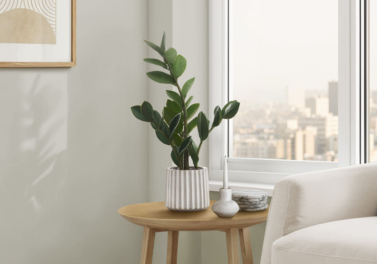 20" Tall Artificial ZZ Plant - Faux Greenery with Real Touch