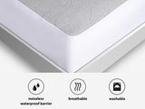 BedGear AIR-X Mattress Protector - Grey, Twin