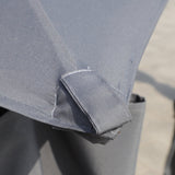 13x10 ft Outdoor Patio Gazebo Canopy Tent with Ventilated Double Roof and Side Wall