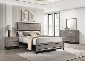 Watson Four-piece Full Bedroom Set Light Taupe