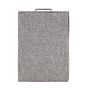 Della - Upholstered Castered Chair - Gray