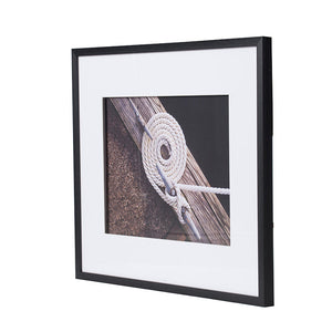 30' x 24' Rope Wall Art with Black Frame, Set of 3